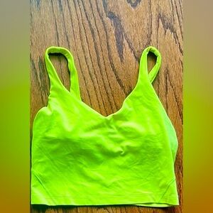 Lululemon Align Neon Yellow tank ⭐️